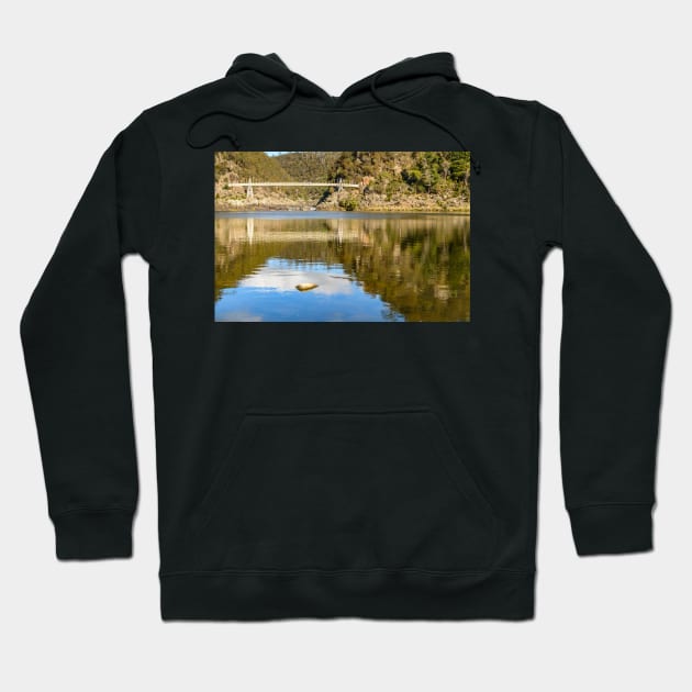 Alexandra Suspension Bridge 01 Hoodie by fotoWerner